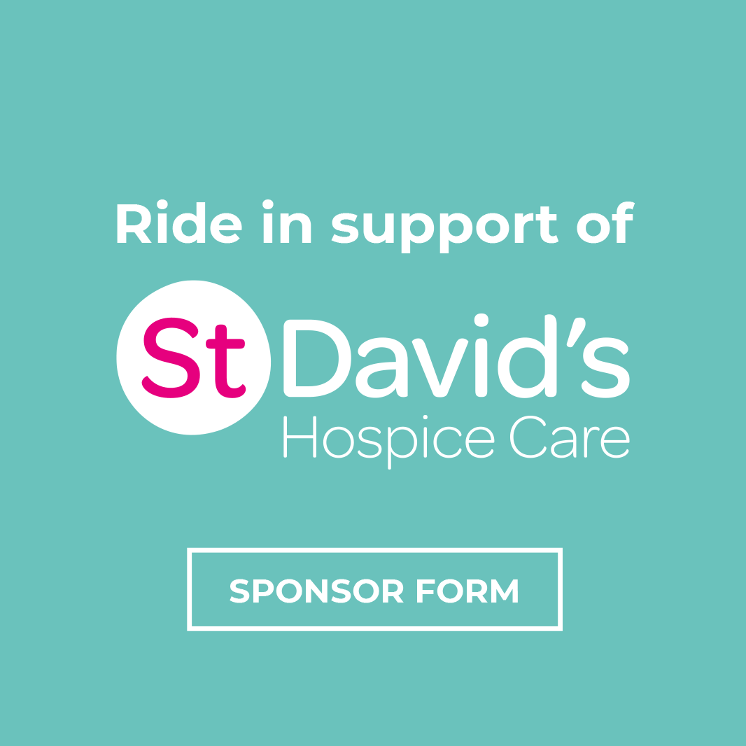 In support of St David's Hospice Care